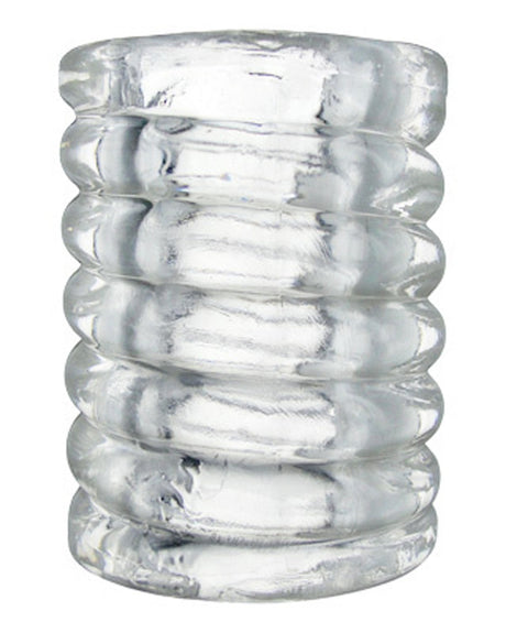 XR Brands Spiral Ball Stretcher — Clear, Flexible - TV-AC759