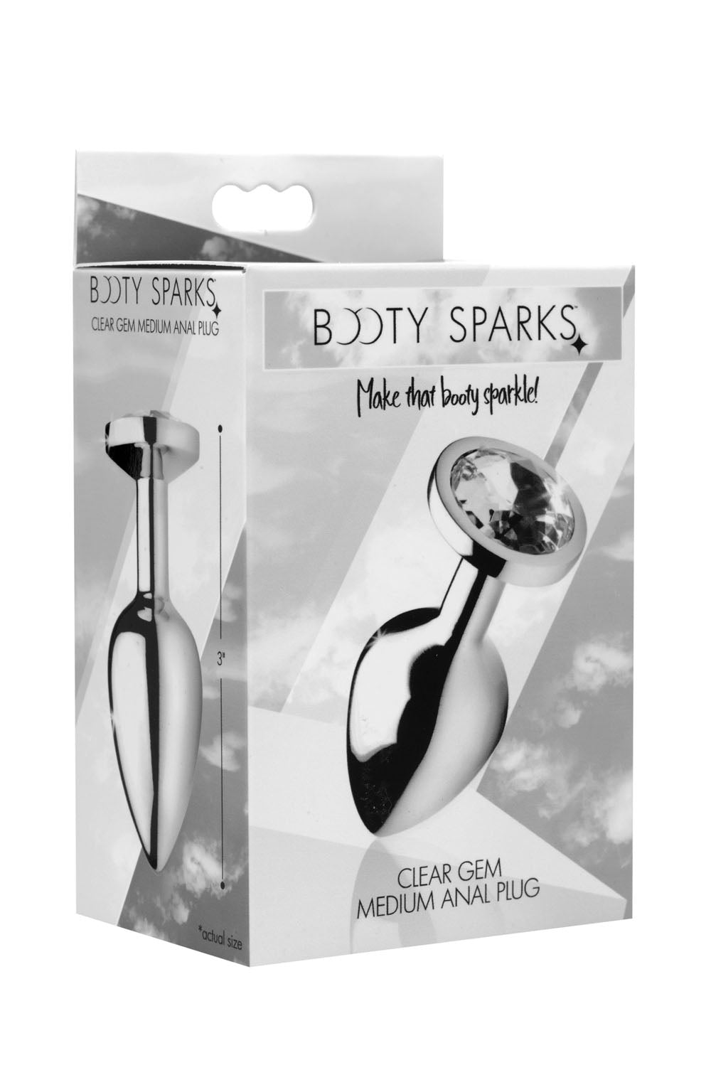 Clear Gem Anal Plug - Small by XR Brands