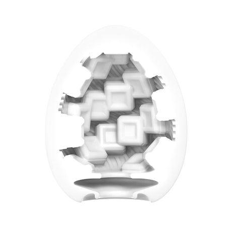 Tenga Egg Standard Cubic Stroker — Spiral Cube Texture - TN215S
