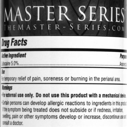 Jizz Cum Scented Anal Desensitizing Lube 8.25 Oz by XR Brands