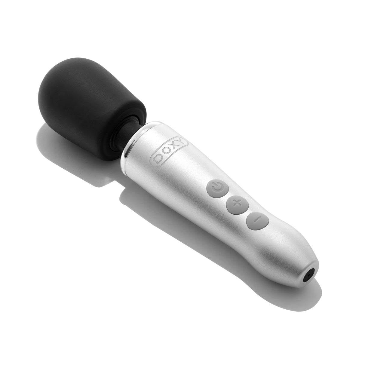 DOXY Doxy Go Brushed Metal — 15 cm Compact Travel Wand - DX0425