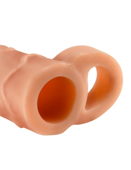 Fantasy X-Tension Perfect 2-Inch Extension With Ball Strap - Flesh by Pipedream