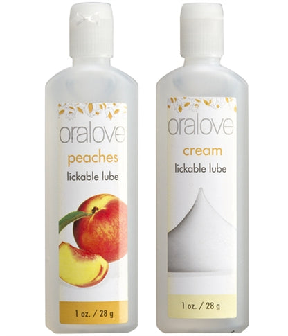 Oral Love Dynamic Duo - Peaches and Cream by Doc Johnson