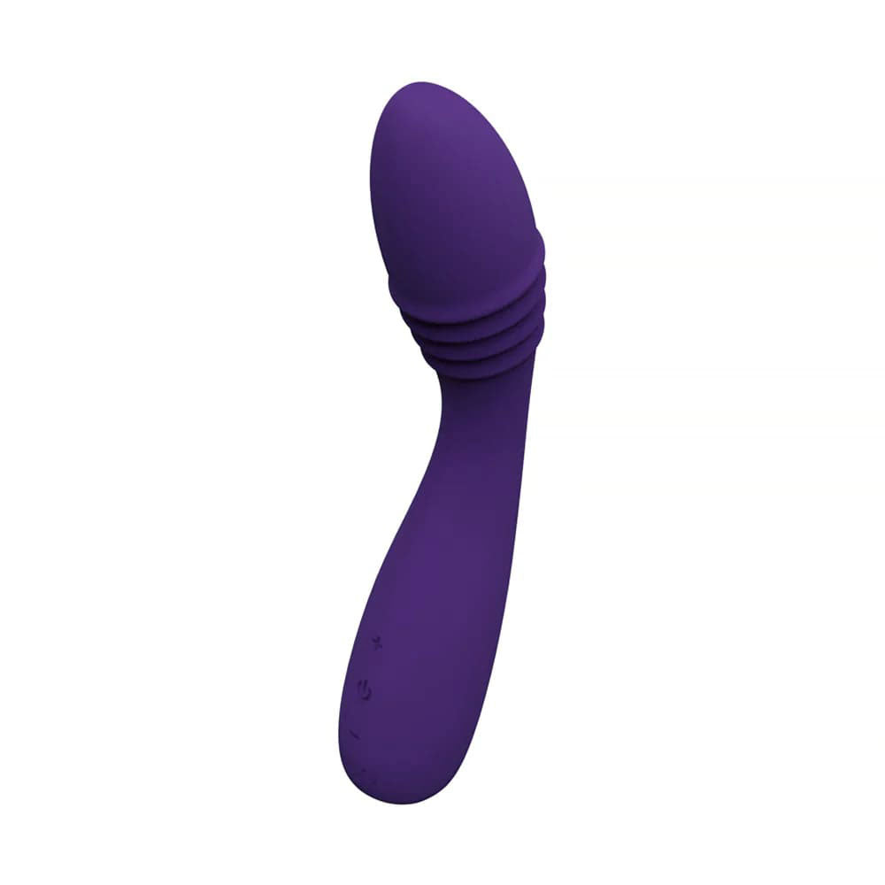 VeDO Ohni Rechargeable G-Spot Thrusting Vibe — Purple - VI-P2713