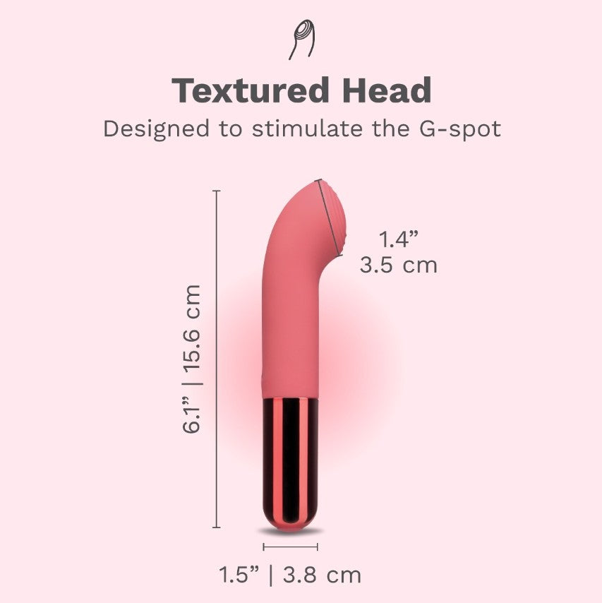 LE Wand Mini Vibe G-Love G-Spot Vibrator, Rechargeable - LW8022