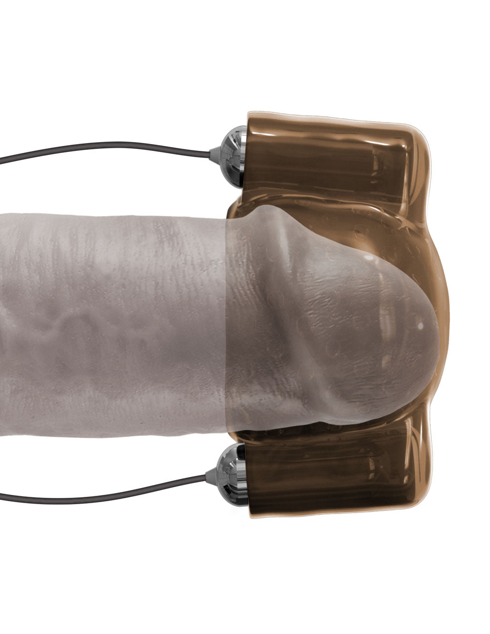 Classix Dual Vibrating Head Teaser - Black/smoke by Pipedream
