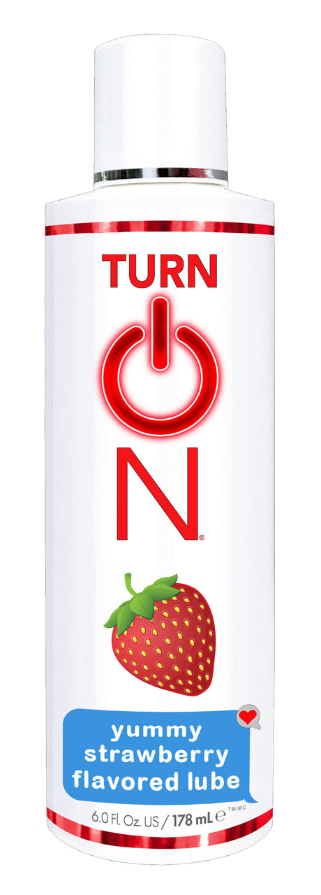 Wet Turn On Strawberry Flavored Lubricant — 6 fl oz - WT56515