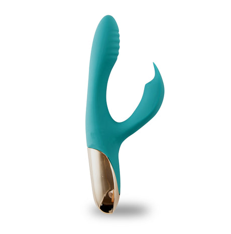 Maia Toys Skyler Bendable Rabbit Vibrator — Green - MTJM-18104