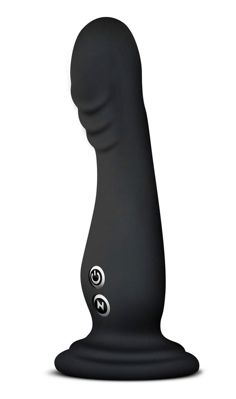 Blush Impressions Amsterdam Vibrating Anal Toy — Black - BL-86605