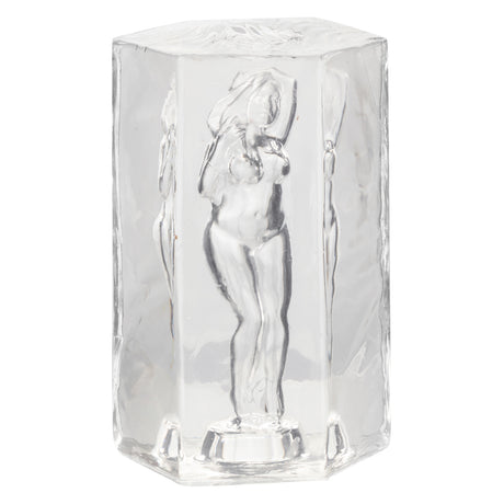 CalExotics Girls Girls Girls Olivia Clear Masturbator Sleeve, 3.75 x 2.25 in - SE0892153
