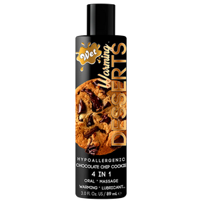 Wet Warming Desserts Flavored Lubricant — Baked Gooey Chocolate (3 oz) - WT863