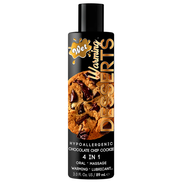 Wet Warming Desserts Flavored Lubricant — Baked Gooey Chocolate (3 oz) - WT863
