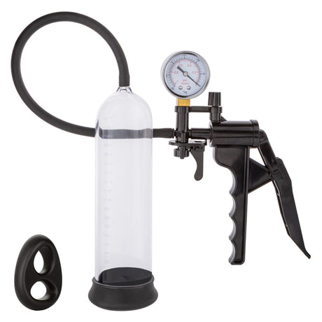 CalExotics Peak Magnified Gauged Pump System - Black - SE5500103