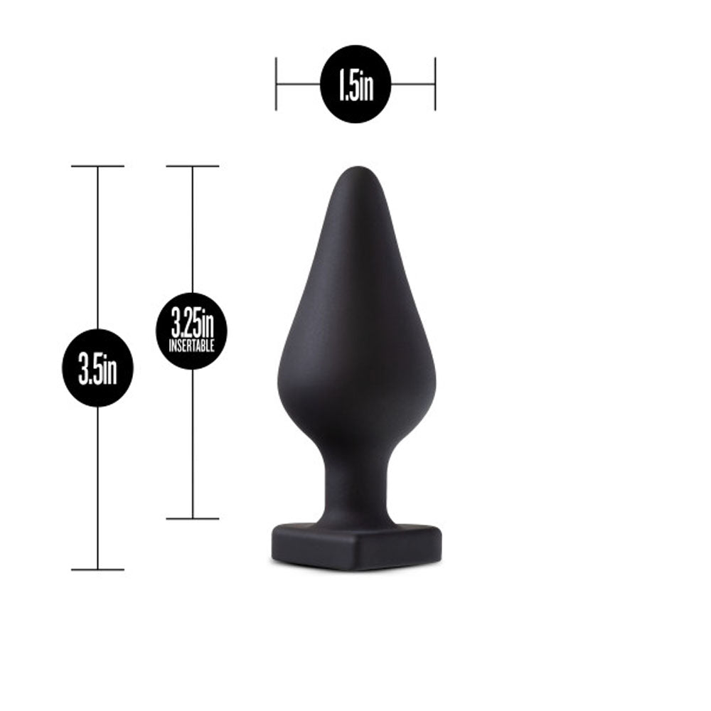 Temptasia - Spank Me Butt Plug - Black by Blush