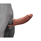 Nasstoys Great Extender 2-in-1 7.3" Extender & Masturbator, Brown - NW3346