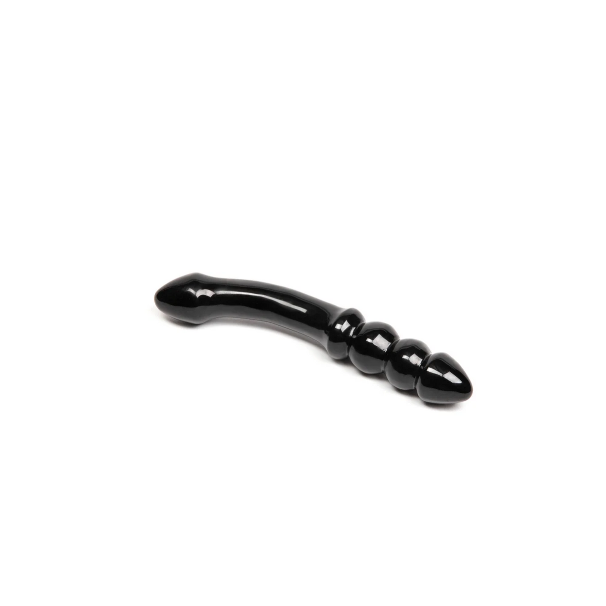 Chakrubs Viper Wand Curved Vibrator — Black - CK8196