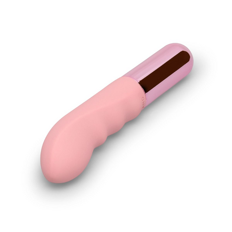 Le Wand Mini G-Thrill Rippled G-Spot Vibrator — Rechargeable - LW8015