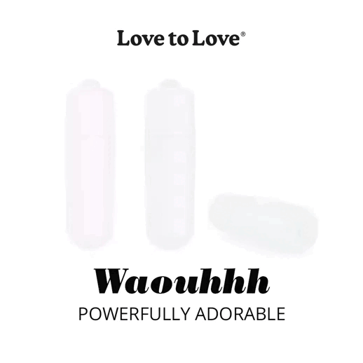 Love To Love Waouhhh Bullet Vibrator — Black Onyx, 7 Modes - LV0318