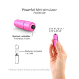 Love To Love Waouhhh Pocket Bullet Vibrator — Danger Pink - LV0325