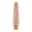 Blush Dr. Skin Cock Vibe 14 — 8-inch Realistic Beige Vibrator - BL-11383