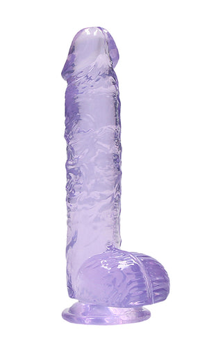 Shots 6 Inch Realistic Dildo with Suction Cup — Purple - SH-REA090PUR