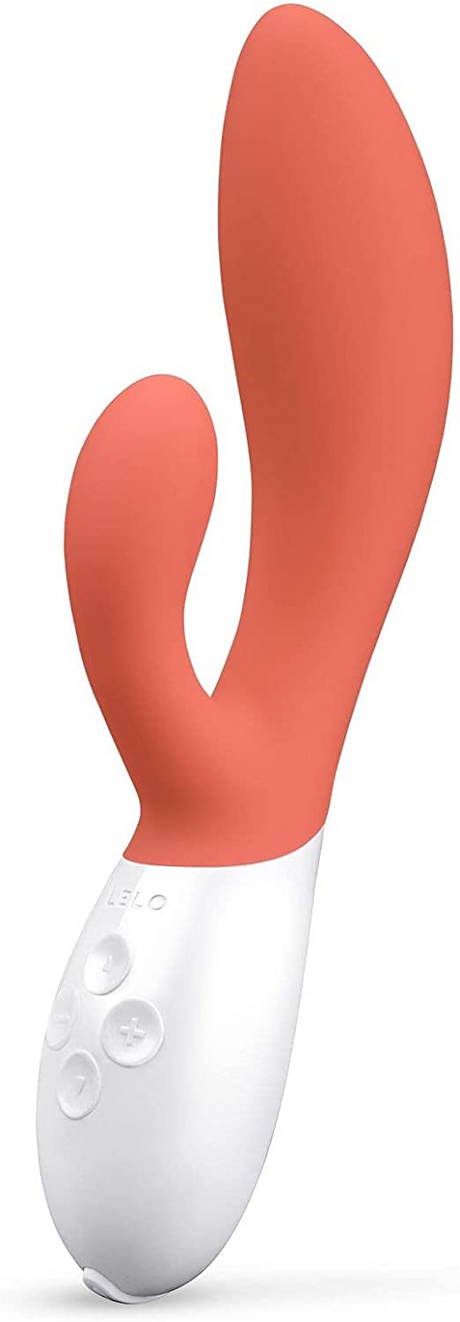 LELO Ina 3 Coral Dual-Action Rabbit Vibrator - LELO-8434