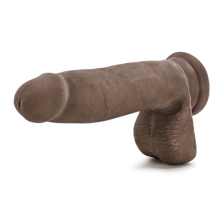 Blush Au Naturel 7 Inch Sensa Feel Dildo, Chocolate - BL-36416