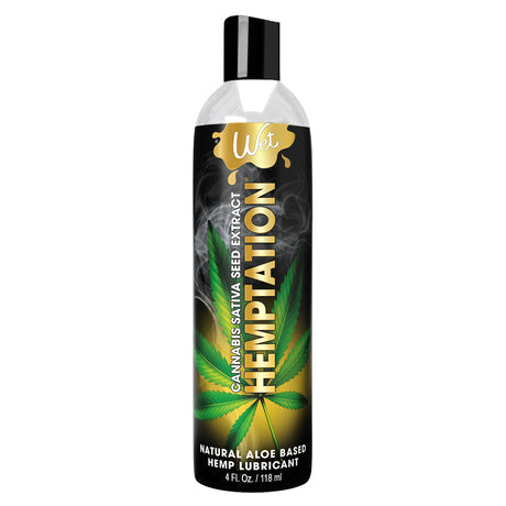 Wet Hemptation Personal Lubricant — 4 fl oz (118 ml) - WT0167