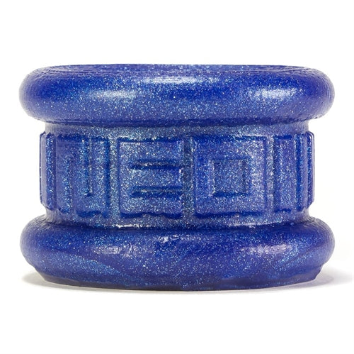 Oxballs Neo Short 1.25 Inch Silicone Ball Stretcher — Blue - OX-1258-BLB