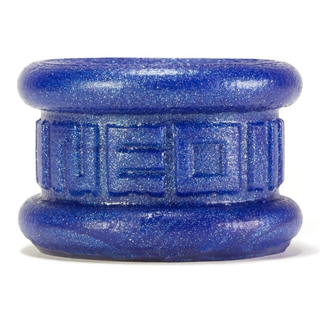 Oxballs Neo Short 1.25 Inch Silicone Ball Stretcher — Blue - OX-1258-BLB