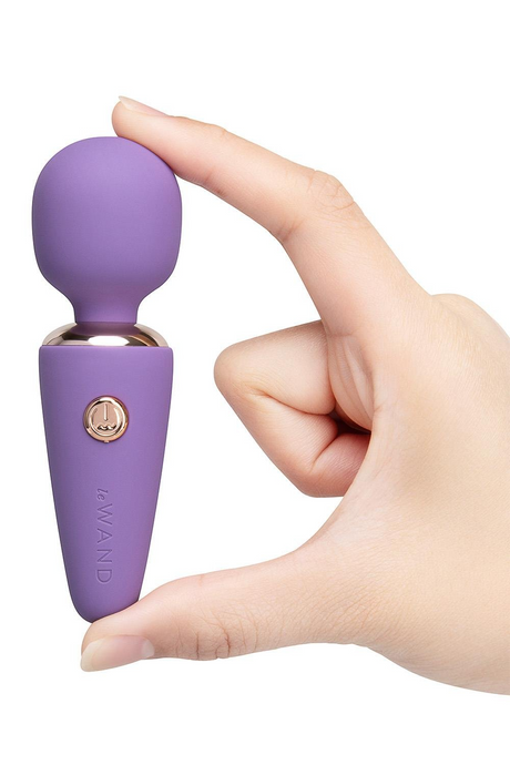 LE Wand Mini MicroWand Violet Pocket-Size Massager - LW8008