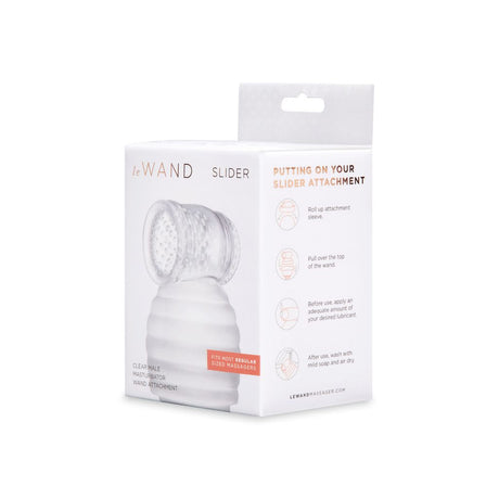 LE WAND Clear Male Stroker Wand Attachment - LW6868