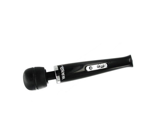 XR Brands 8-Speed 8-Mode Rechargeable Wand Massager - Black - WE-TV400-US
