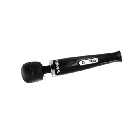 XR Brands 8-Speed 8-Mode Rechargeable Wand Massager - Black - WE-TV400-US