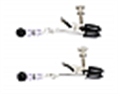 "Beaded Clamps - Adjustable Broad Tip - Purple SPF-103"