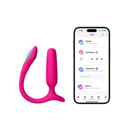 Lovense Lush Anal Vibrator — App-Controlled, 21.5 mm - LS0678
