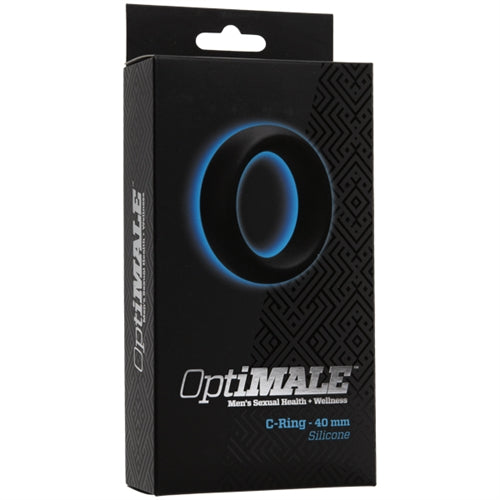Optimale C Ring 40mm - Thick - Black by Doc Johnson