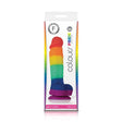 nsnovelties Pride Edition Rainbow Dildo, 5 Inch - NSN0408-05
