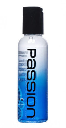 XR Brands Passion Natural Water-Based Lubricant — 2 oz Travel Spill-Proof Bottle - PL-100-2OZ