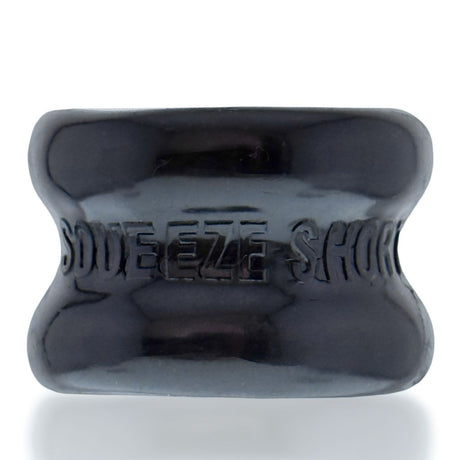 OXBALLS Squeeze Short Ballstretcher — Black, 1.25 in - OX-3208-BLK