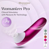 Womanizer Pro Clitoral Stimulator — Vibrant Pink - WZ6872
