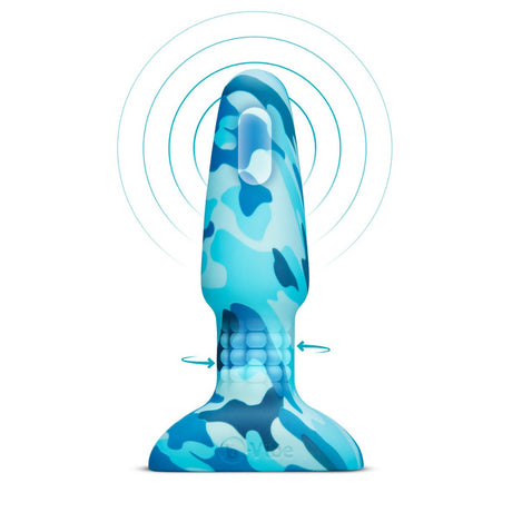 b-Vibe Rimming Plug 2 — Camo Rotating & Vibrating Plug - BV7902