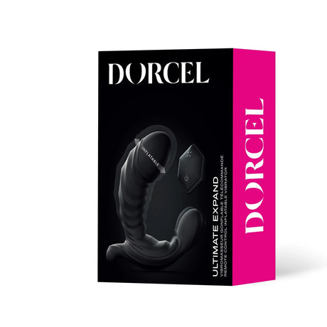 Dorcel Inflatable Anal Vibrator with Dual Motors (Black) - DL2400