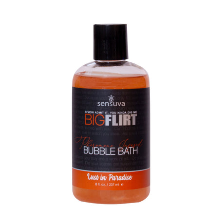 Sensuva Big Flirt Pheromone Bubble Bath — Lust in Paradise, 8 fl oz - SEN-VL618