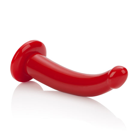 CalExotics Sophia's Red Rider Harness Dildo — Removable G-Curve, Adjustable Straps - SE7658113