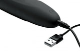 Thunderstick Premium Ultra Powerful Silicone Rechargeable Wand by XR Brands