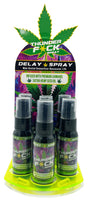 Body Action Thunder F*Ck Male Climax Control Spray — Six-Bottle Display - BA-6TF10CD