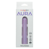 CalExotics Aura Rounded Purple Mini Vibrator — 5 in - SE0648123