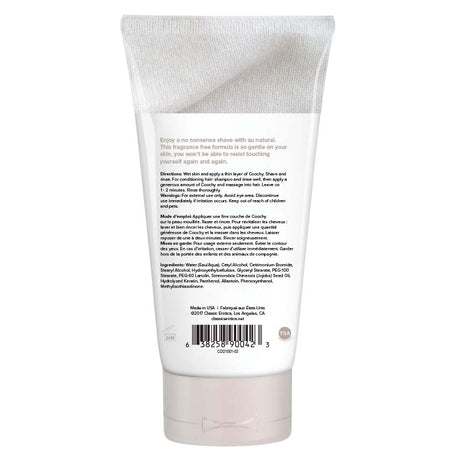 Coochy Shave Cream - Au Natural - 3.4 Oz by Classic Brands