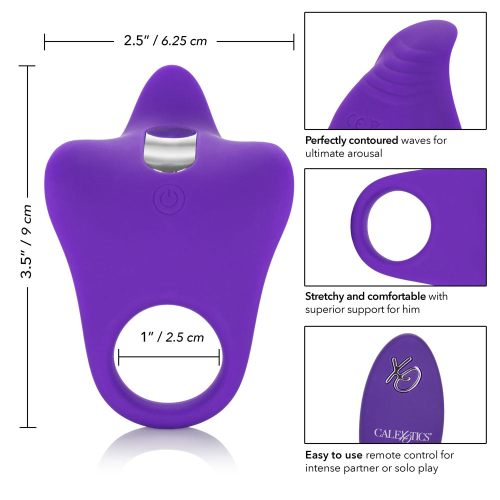Silicone Remote Orgasm Ring by CalExotics